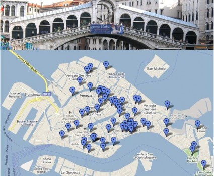 Three Romantic Walks in Venice